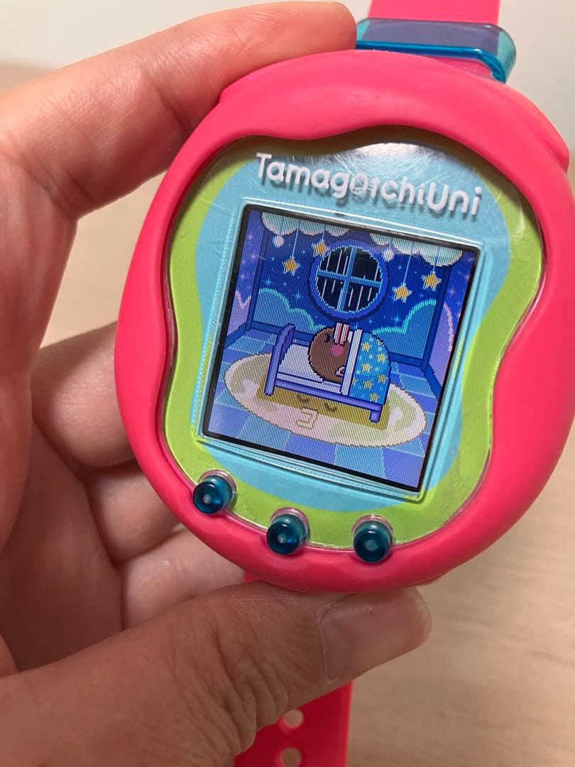 【動作確認済み】たまごっちユニ ピンクTamagotchi Uni Pink