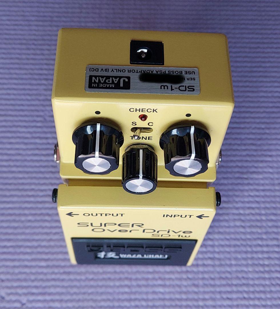 【極美品】 BOSS ( ボス ) SD-1W 技シリーズ