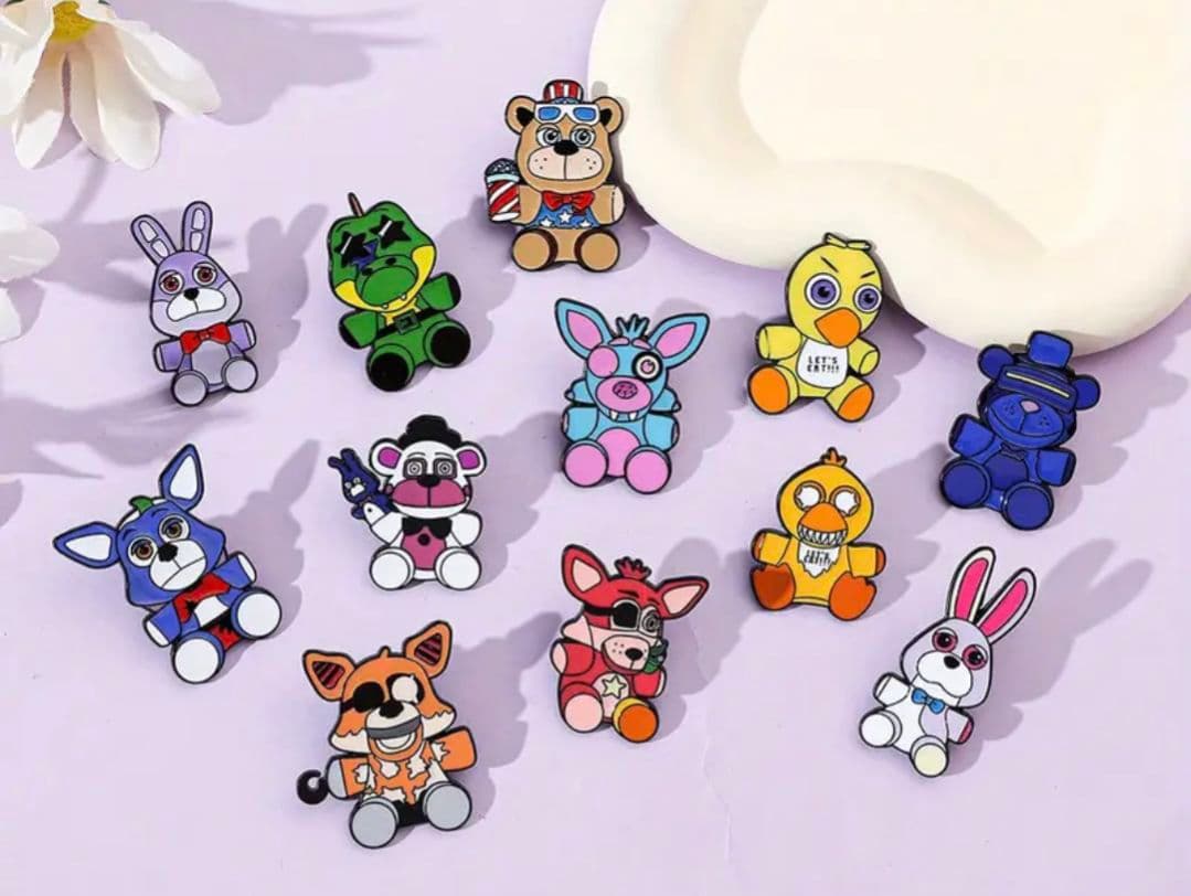 Five Nights at Freddy's　ピンズ　ピンバッジ　12点セット