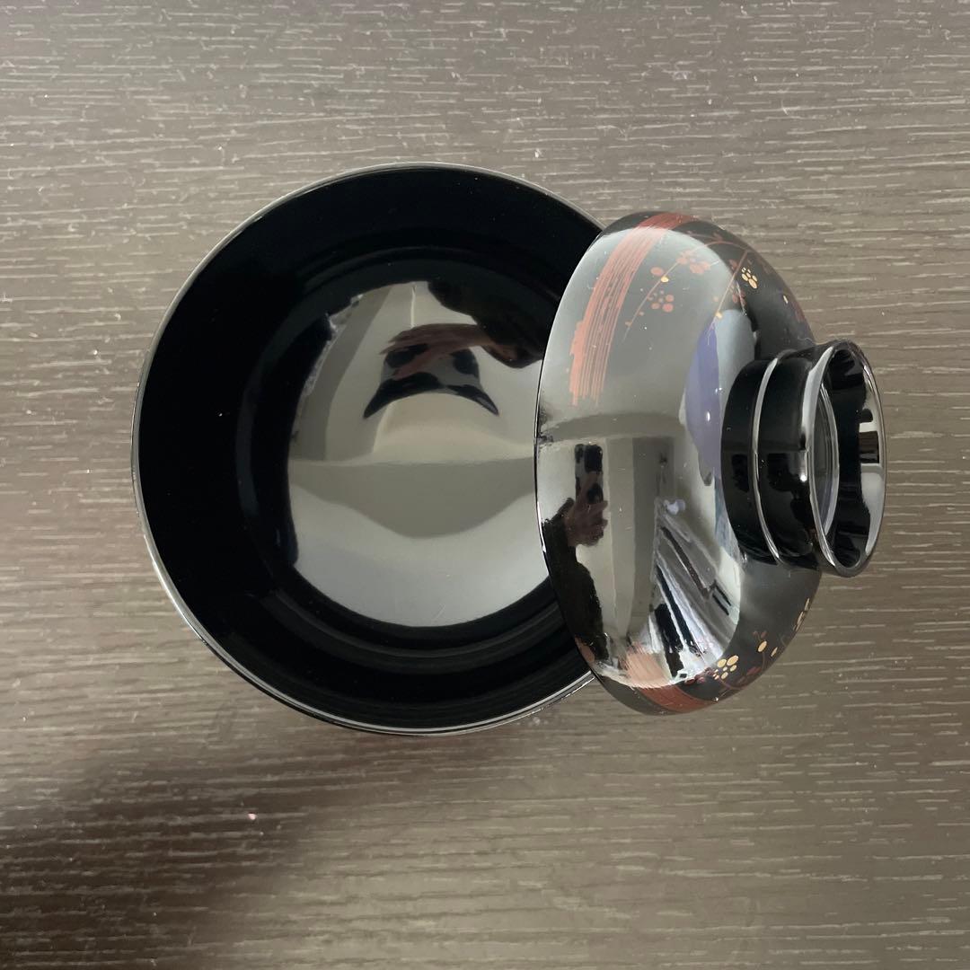 天然水加工漆器　10個