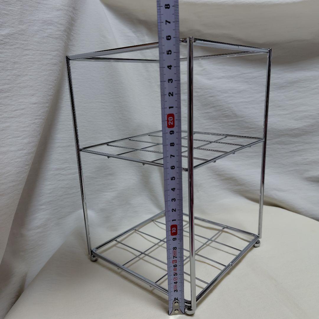 ハローキティ カバー付きラック スチールラック 飾り棚 フルーツ