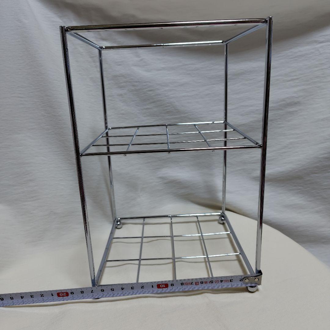 ハローキティ カバー付きラック スチールラック 飾り棚 フルーツ