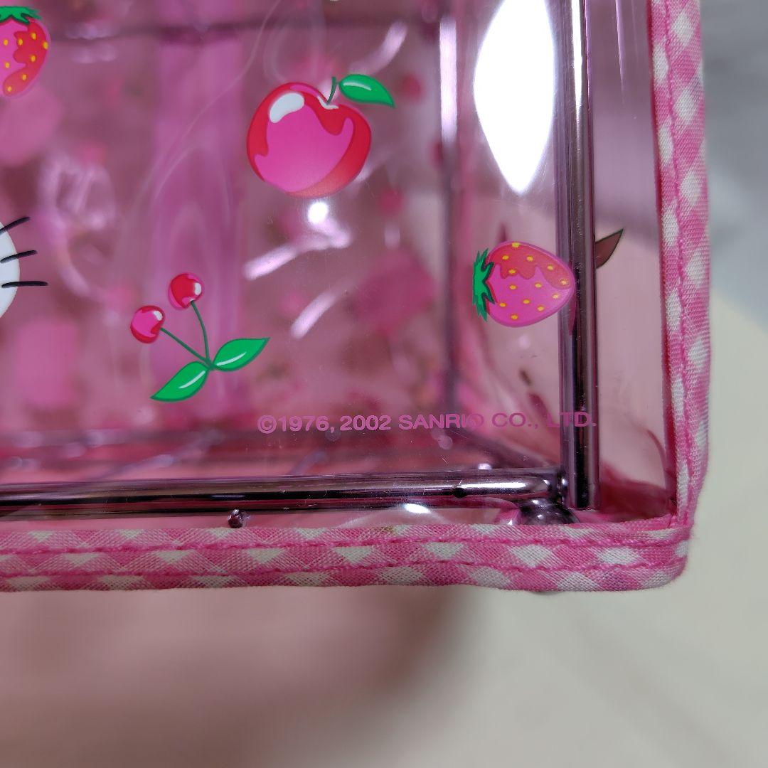 ハローキティ カバー付きラック スチールラック 飾り棚 フルーツ