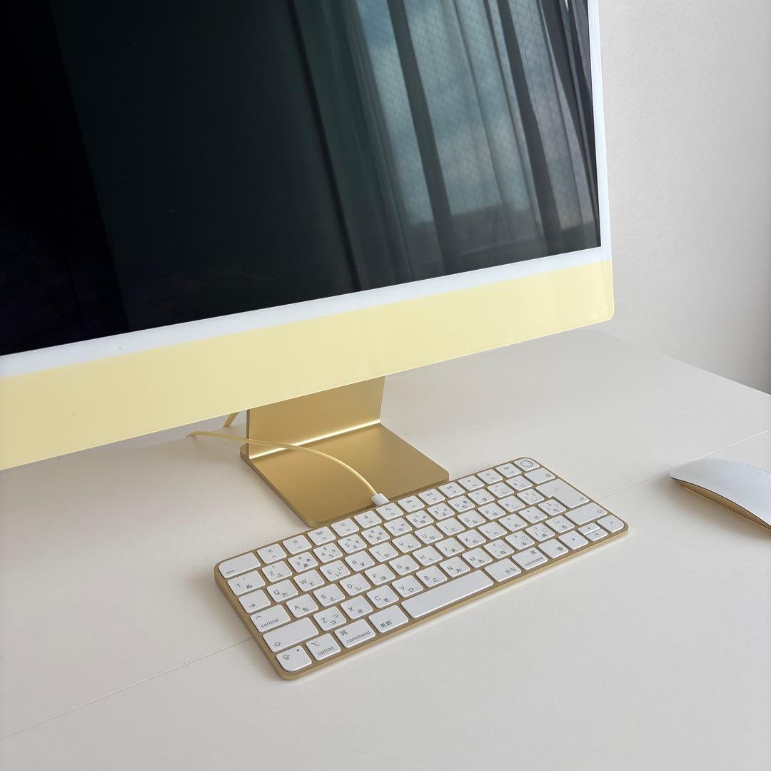 【iMac M4】 24インチ 512GB イエロー