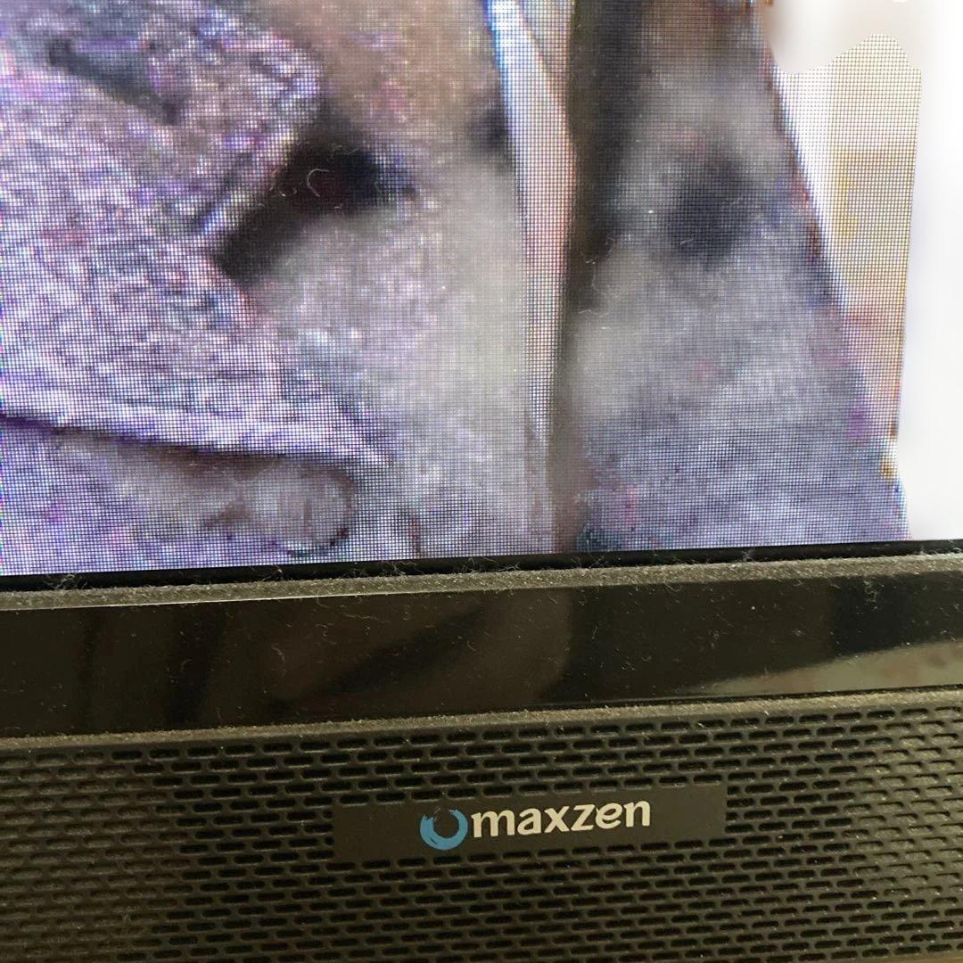 【美品　✨　液晶テレビ MAXZEN J24SK03 取扱説明書付き　リモコン