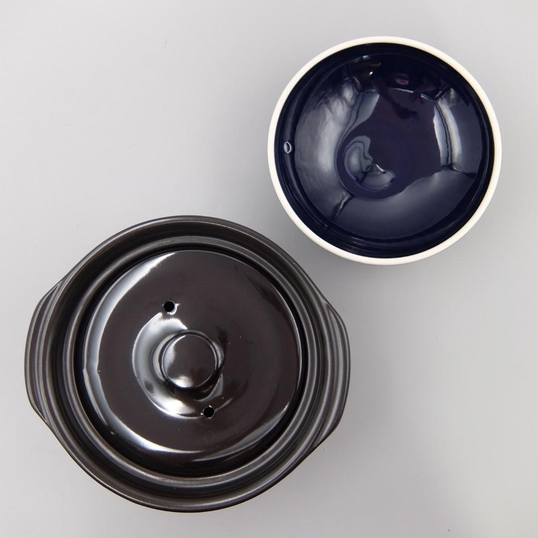 51205　シュガーレディ　マジカル深土鍋　瑠璃釉