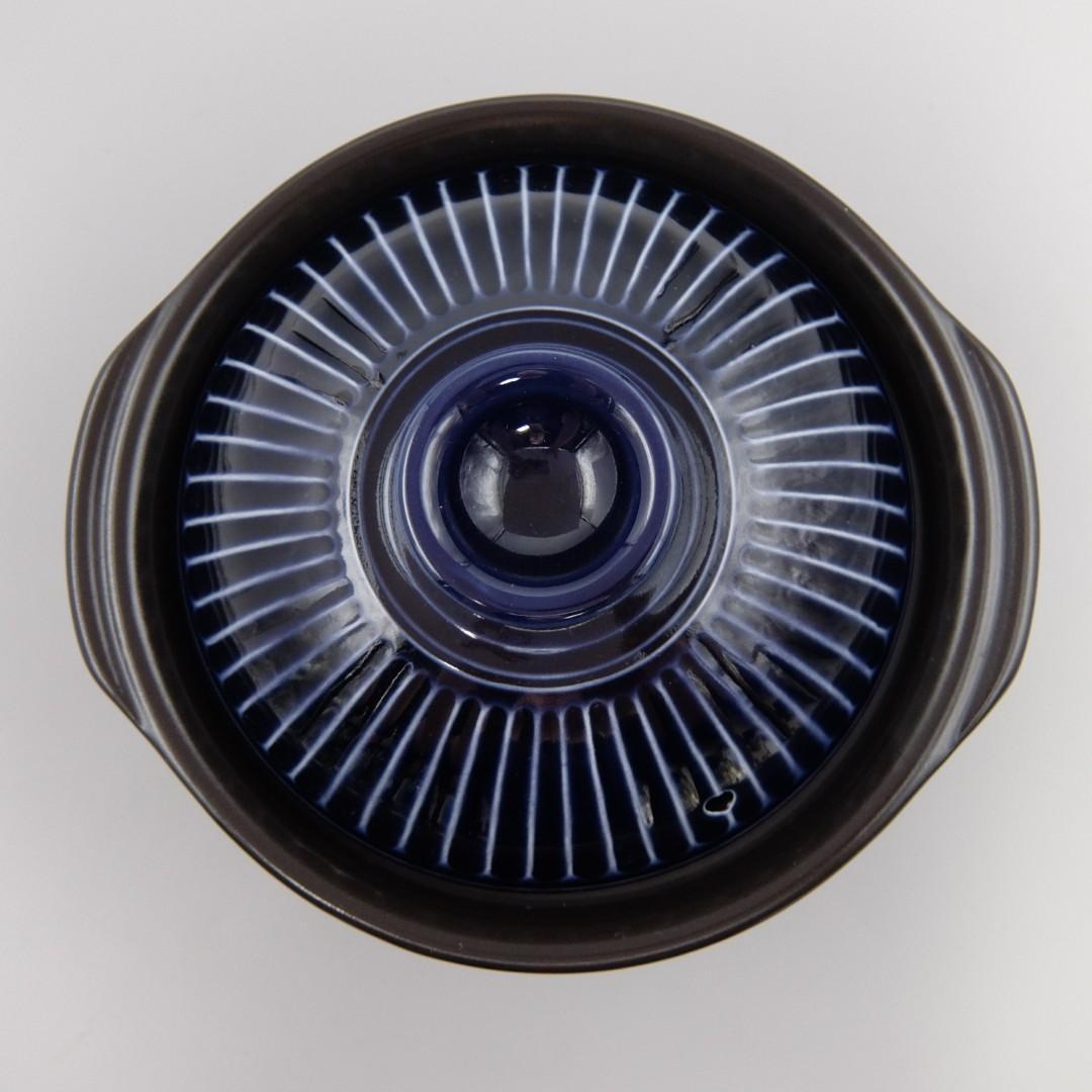 51205　シュガーレディ　マジカル深土鍋　瑠璃釉