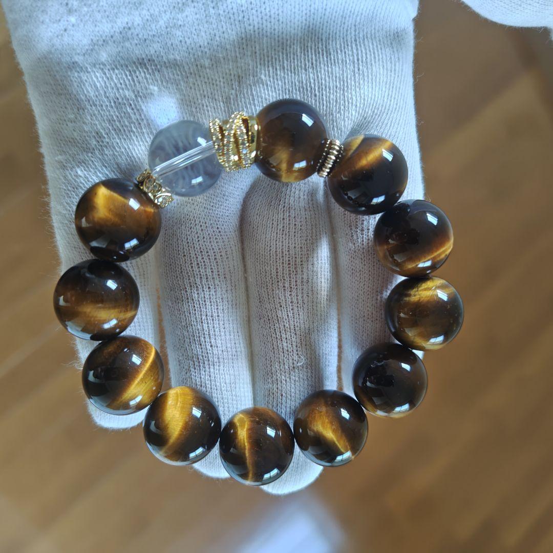 2026.初新作 カイラス水晶　キャラメルタイガーアイ