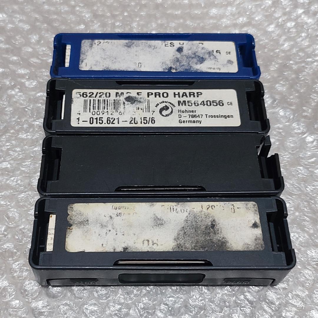 HOHNER ハーモニカ 4本セット Pro Harp / BLUES HARP