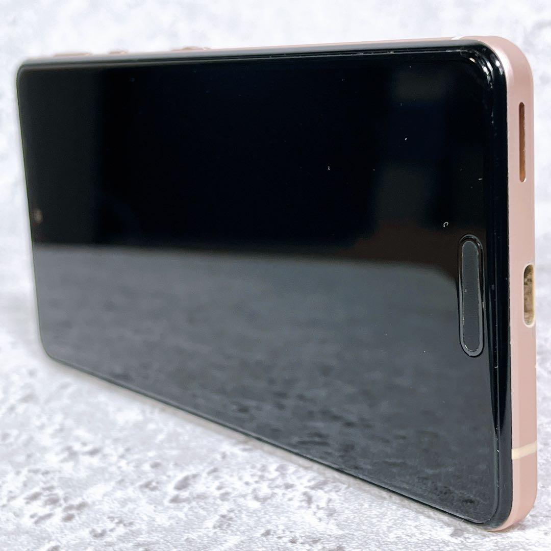 美品 アクオス sense4 SH-M15 SIMフリー ライトカッパー スマホ