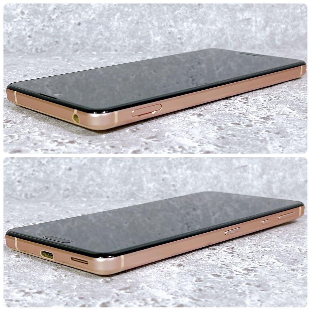美品 アクオス sense4 SH-M15 SIMフリー ライトカッパー スマホ