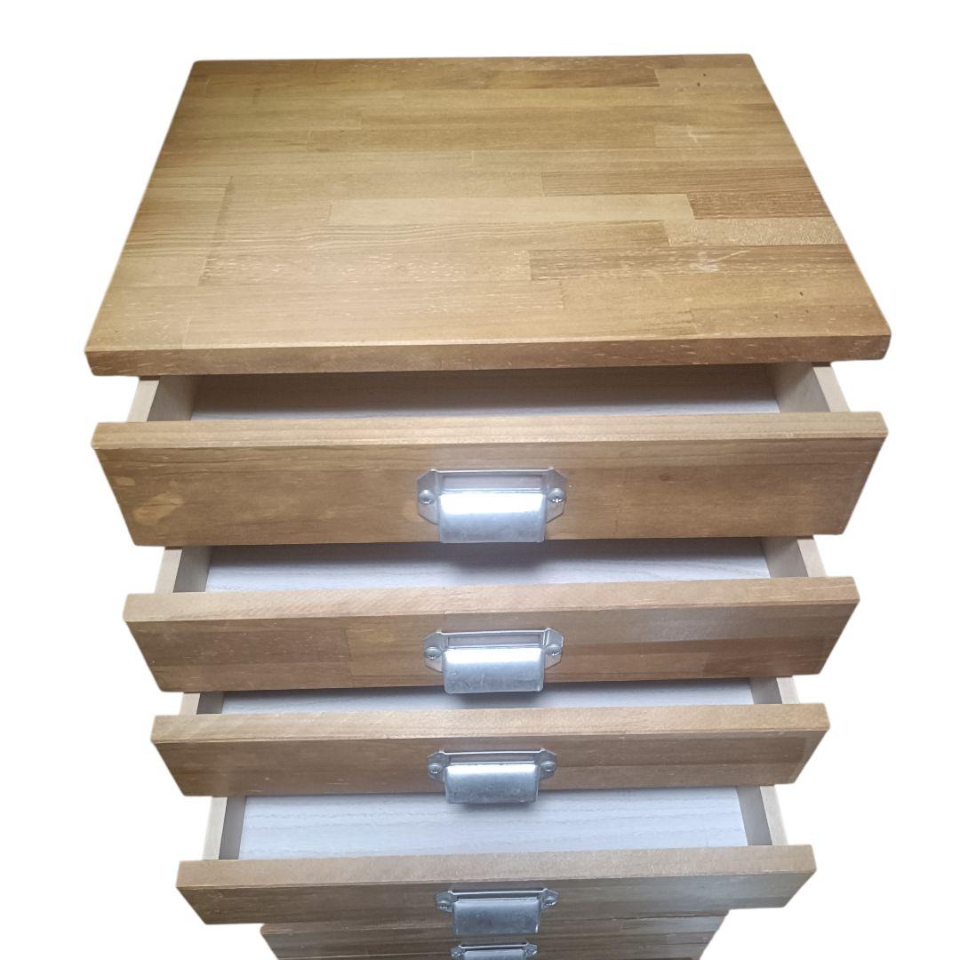 スリムチェスト 9段 書類入れ 小物たんす