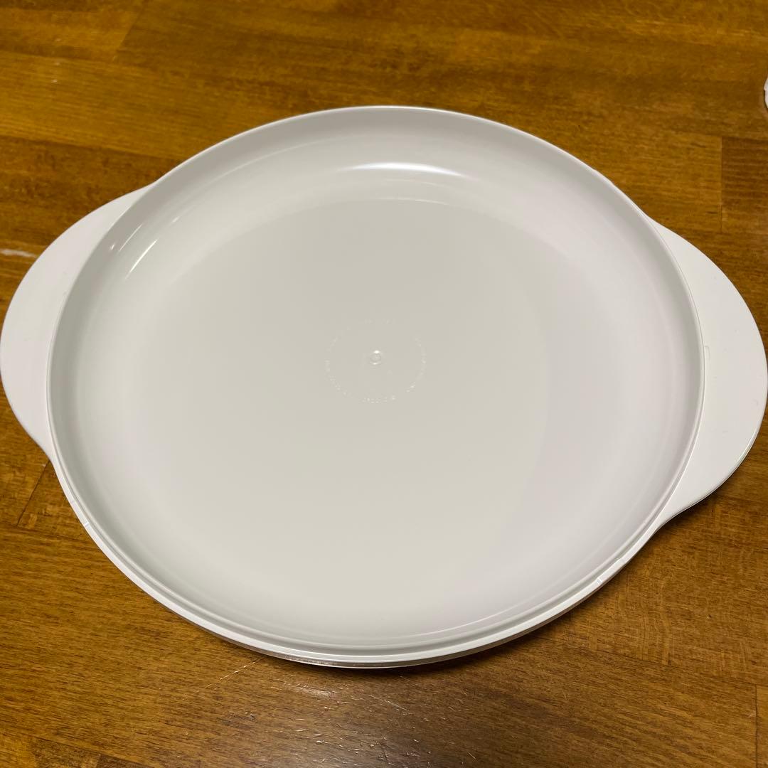 【未使用】タッパーウェア タッパーウェーブ2000丸型（大）＋スタッククッカー