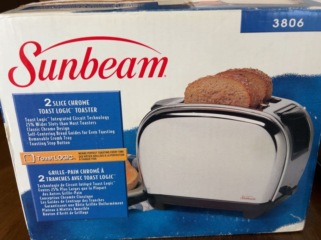 Coleman Sunbeam 2スライス トースター 3806