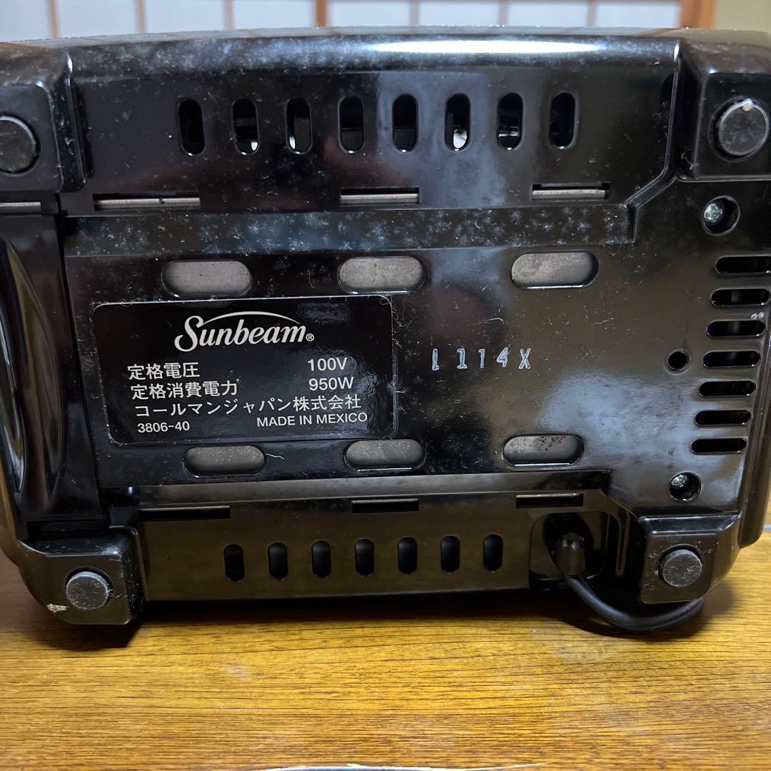 Coleman Sunbeam 2スライス トースター 3806
