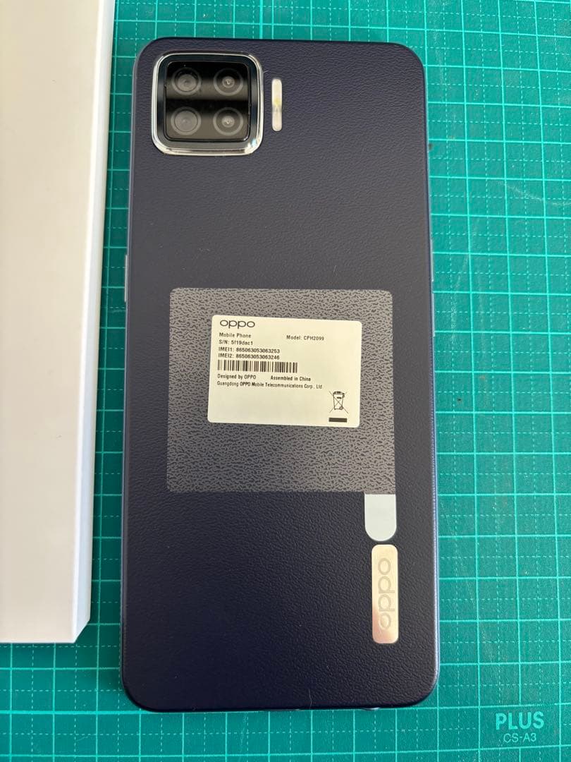 OPPO A73 ダークブルー 本体