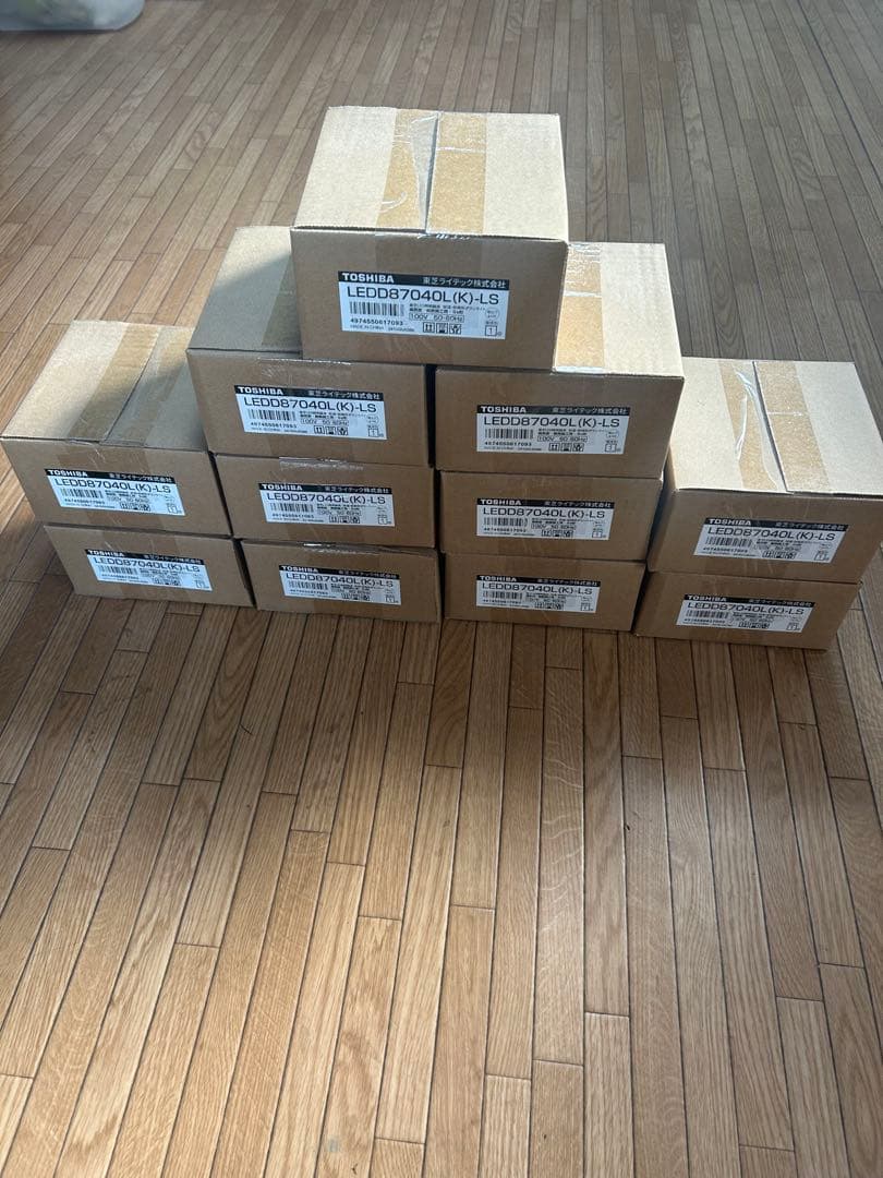 TOSHIBA LEDD87040L(K)-LS ダウンライト 1 1台セット