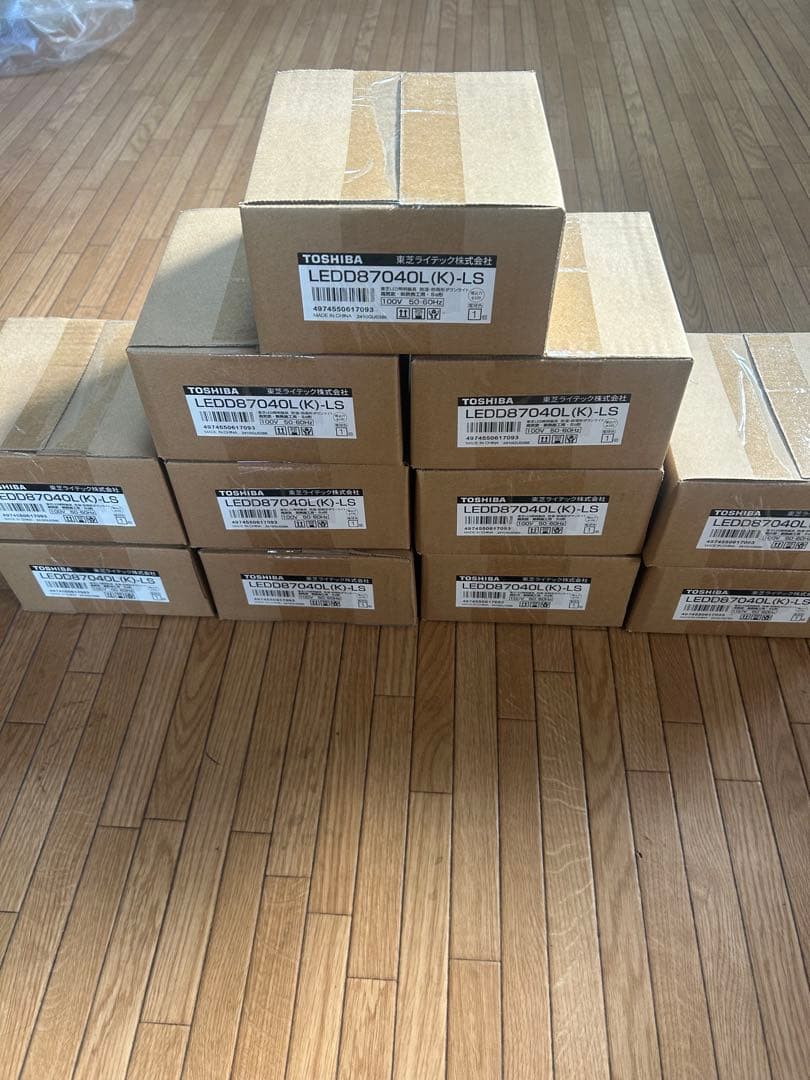 TOSHIBA LEDD87040L(K)-LS ダウンライト 1 1台セット