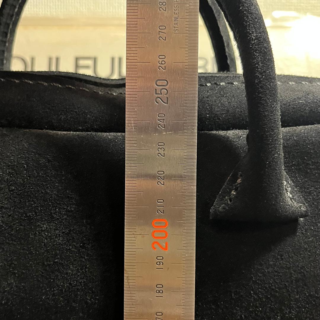 kudu革 ビジネスバッグ kudu革バッグ スエードバッグ Lot#267