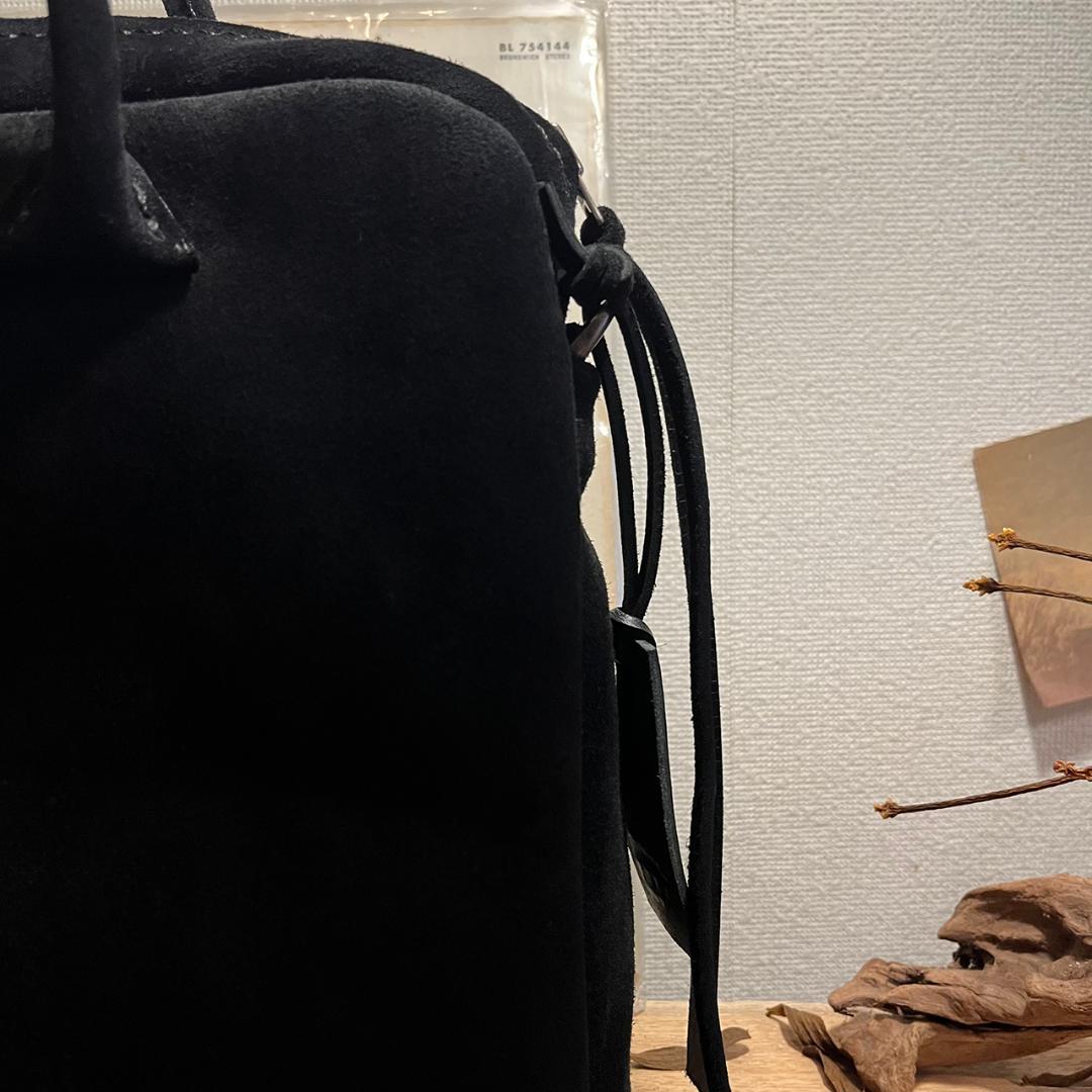 kudu革 ビジネスバッグ kudu革バッグ スエードバッグ Lot#267