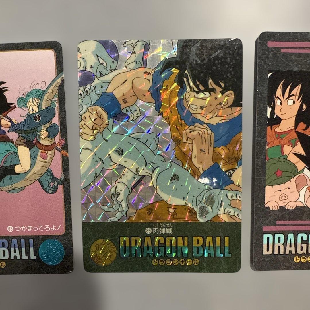 ドラゴンボール　ビジュアルアドベンチャー　肉弾戦　カードダス　バンダイ