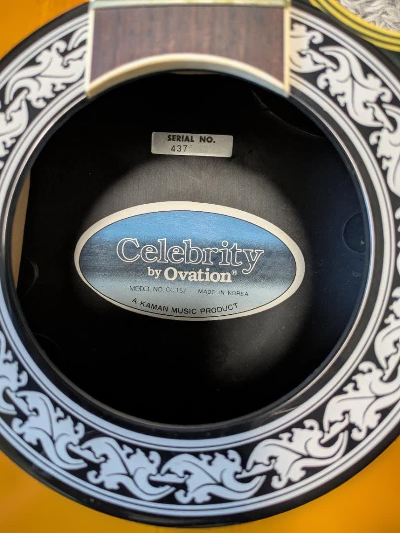 中古品エレアコOvationCelebrityCC157オベーション 付属品あり