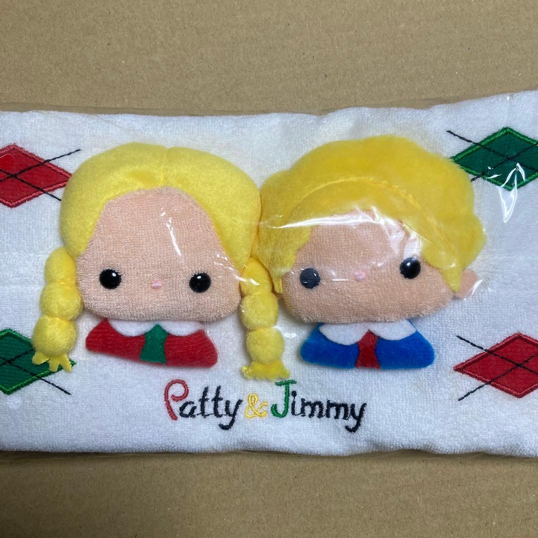 サンリオ　パティアンドジミー　ティッシュボックスカバー　レトロ