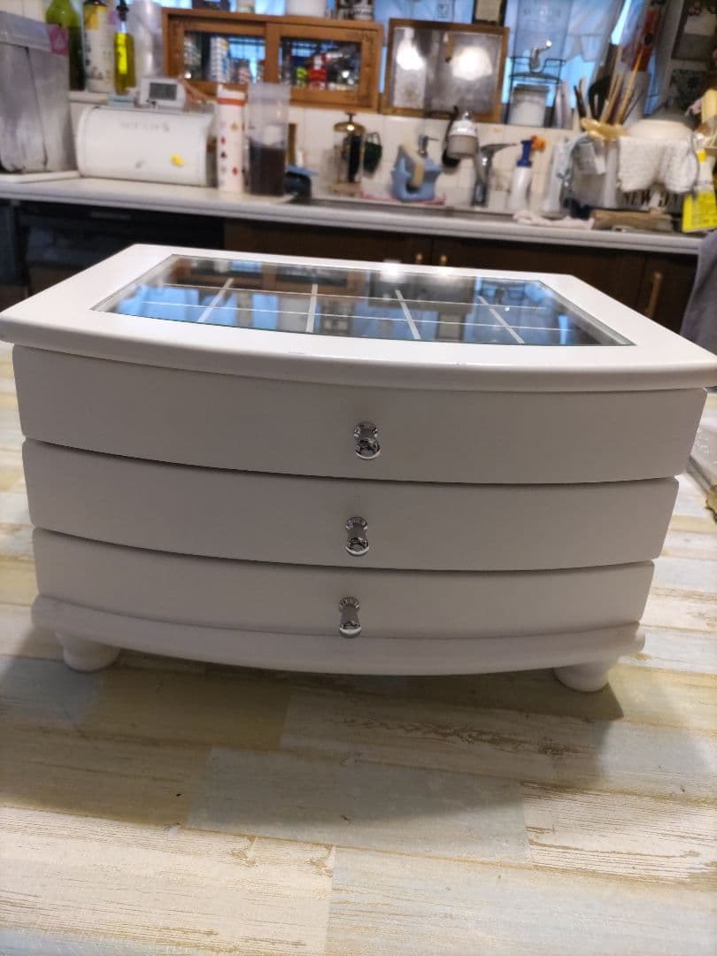 アクセサリーチェスト3段収納