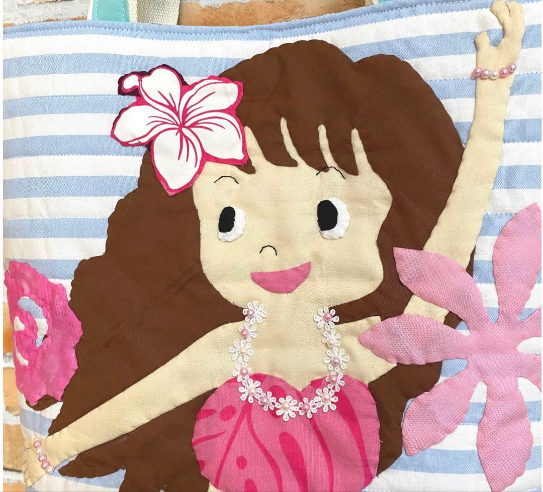 ハワイアンキルトバッグ（フラガール ）