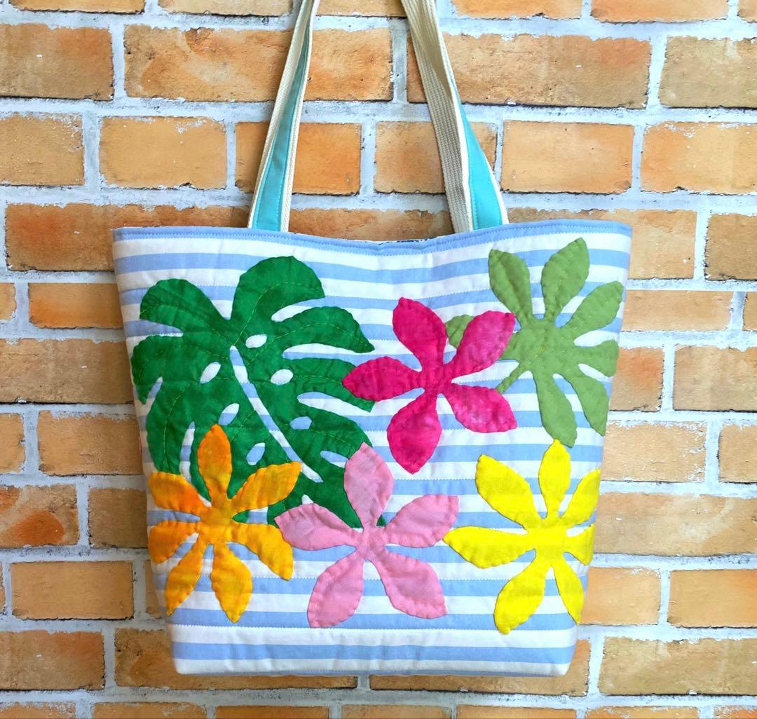 ハワイアンキルトバッグ（フラガール ）