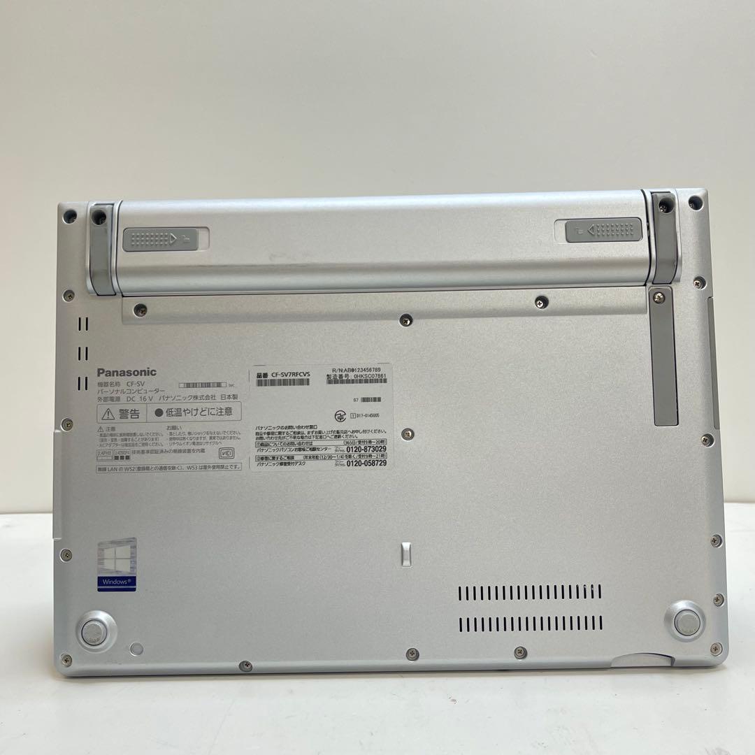 #480 パナソニック CFSV7-3 i5-8350U 8GB SSD256G