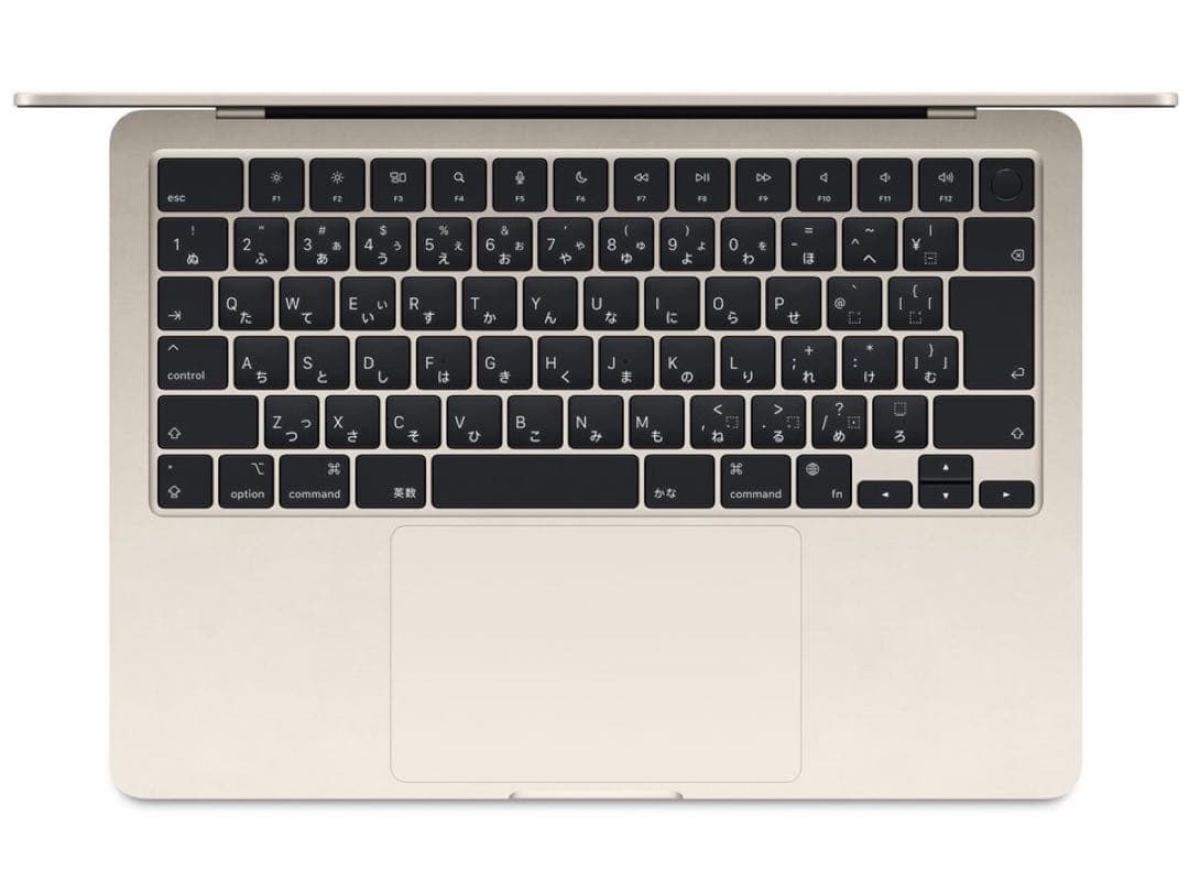 【新品同様】　MacBook Air M2 13インチ16GB 保証2609迄