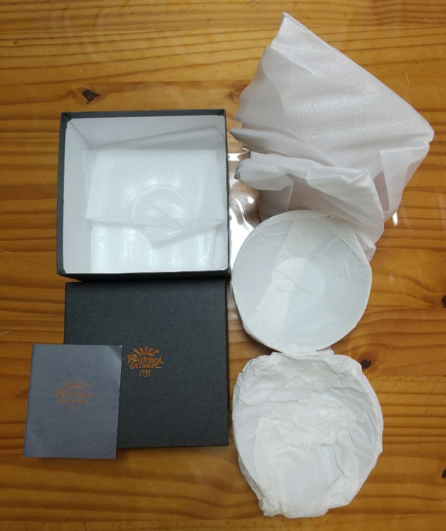 未使用　元箱付き　リチャードジノリ　ベッキオホワイト　ボウル２個セット