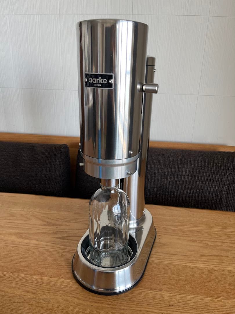 aarke アールケ 炭酸水メーカー A1081 シルバーカラー