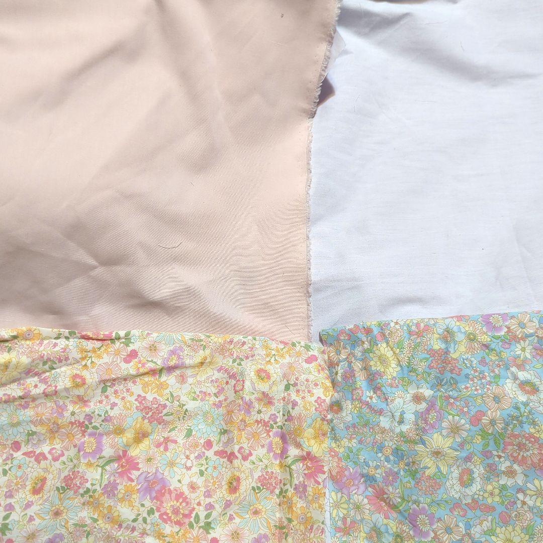 防災頭巾カバー　背もたれあり　さくらんぼ　ラベンダー　女子　入学　花柄