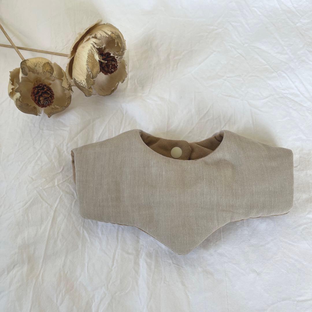 ハンドメイドスタイ　星型スタイ　コーデュロイ