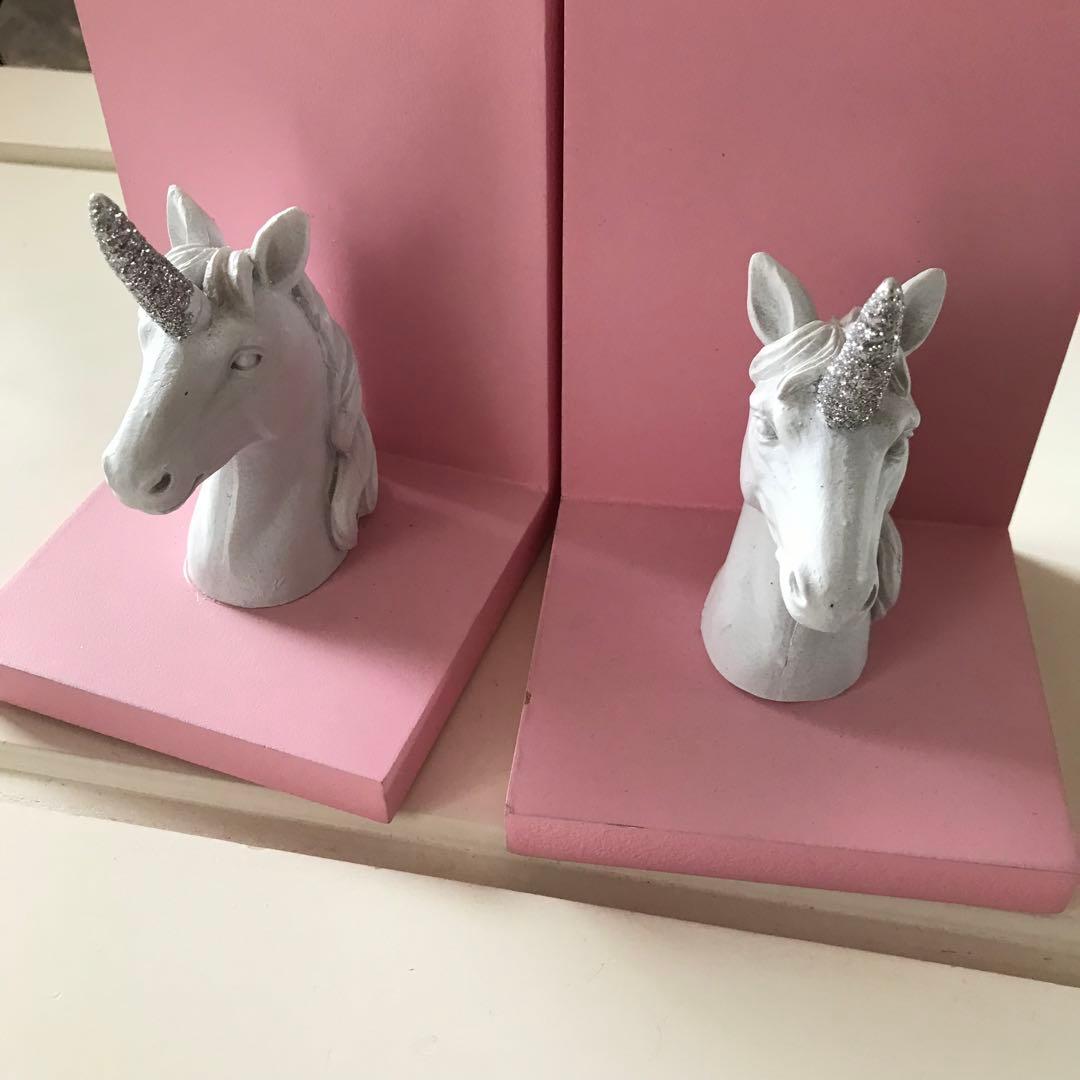 新品☆ユニコーン ブックスタンド インテリア アンティーク シャビーシック