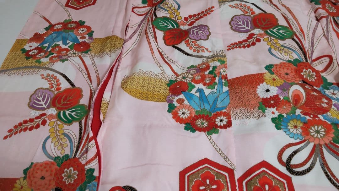 7歳女の子アンティークお着物セット