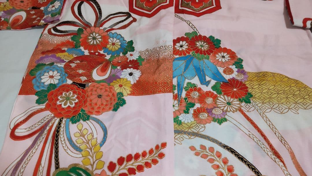 7歳女の子アンティークお着物セット