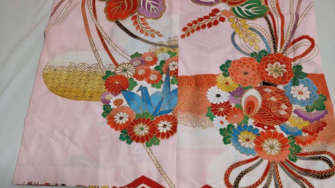 7歳女の子アンティークお着物セット