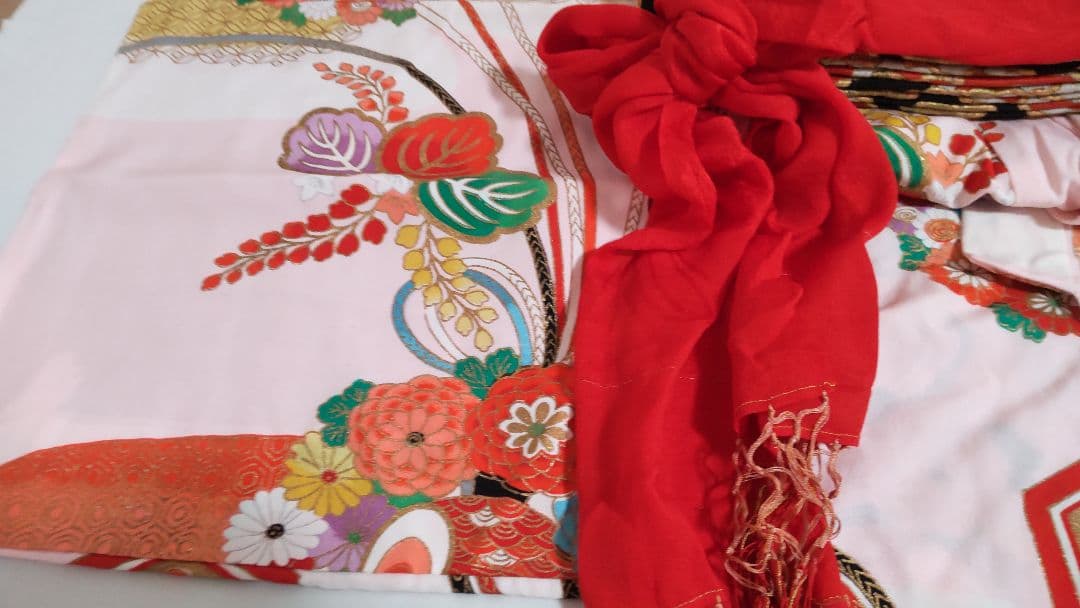 7歳女の子アンティークお着物セット