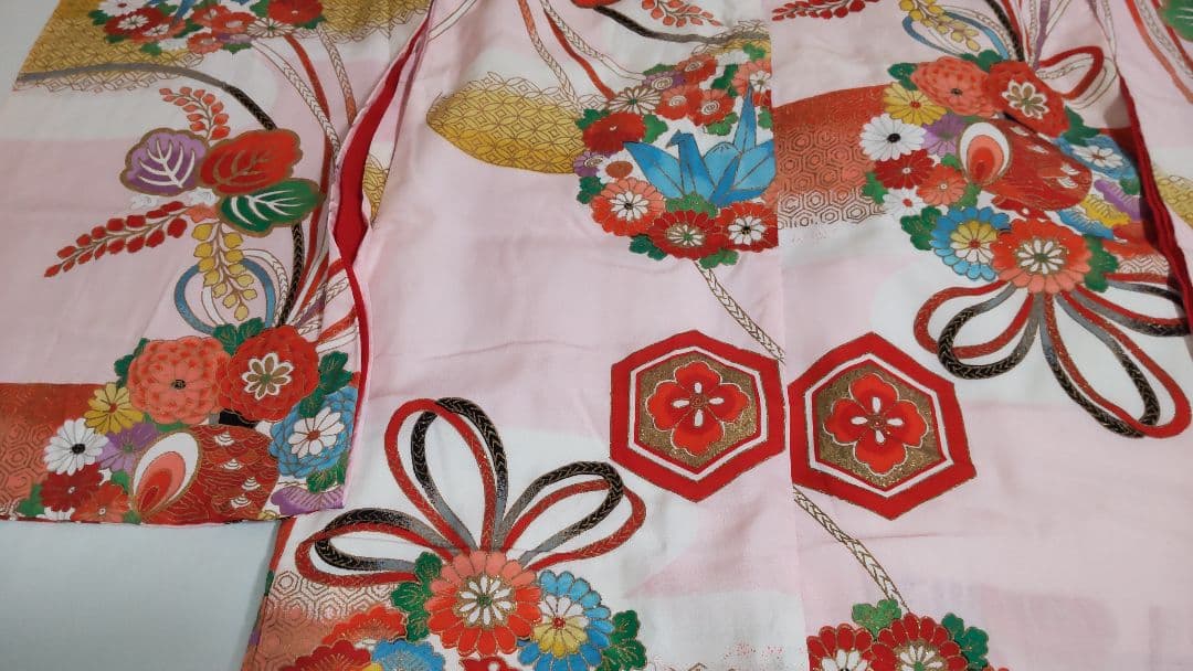 7歳女の子アンティークお着物セット