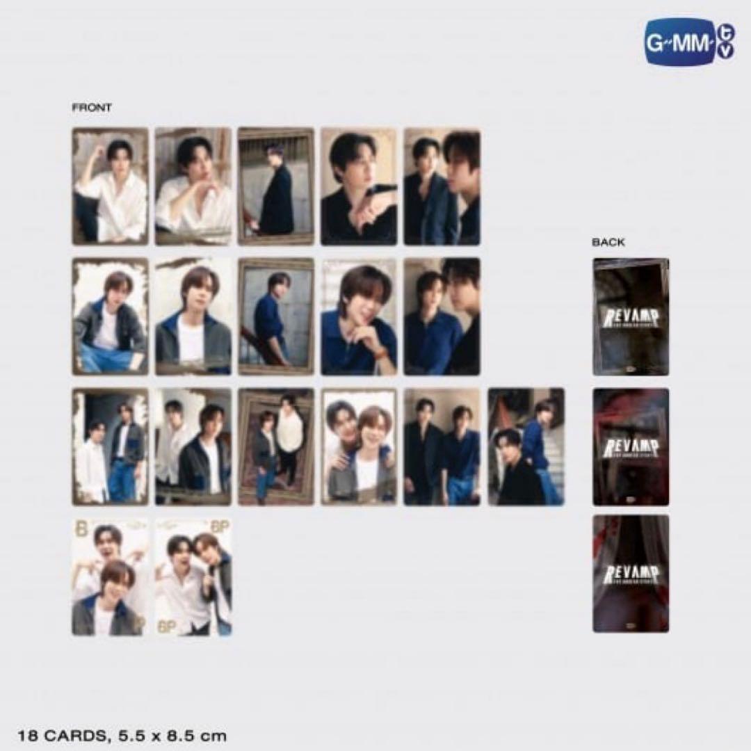 【未開封品】REVAMP フォトカード 18枚 BounPrem　①