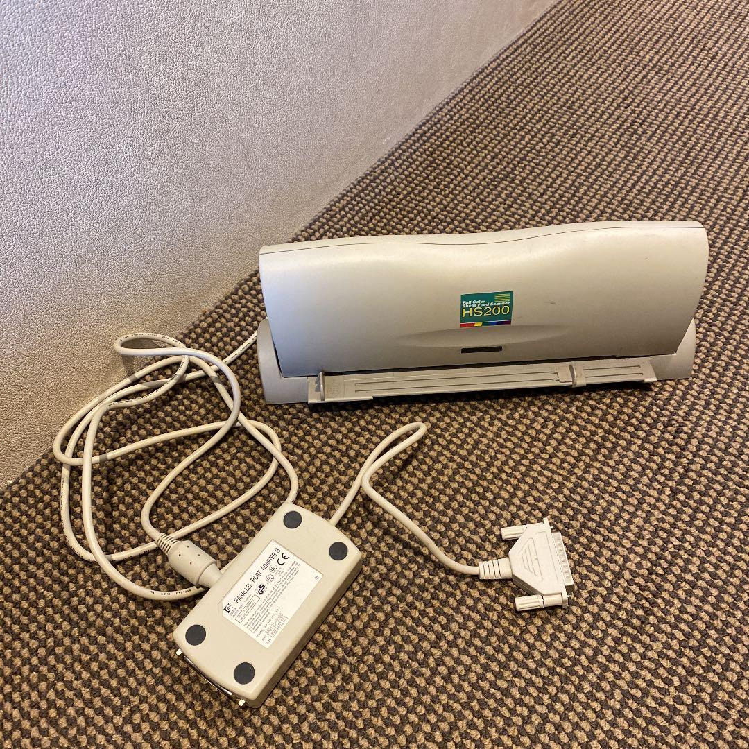 昭和レトロ　フルカラー シート フィード スキャナー　OMRON HS 200