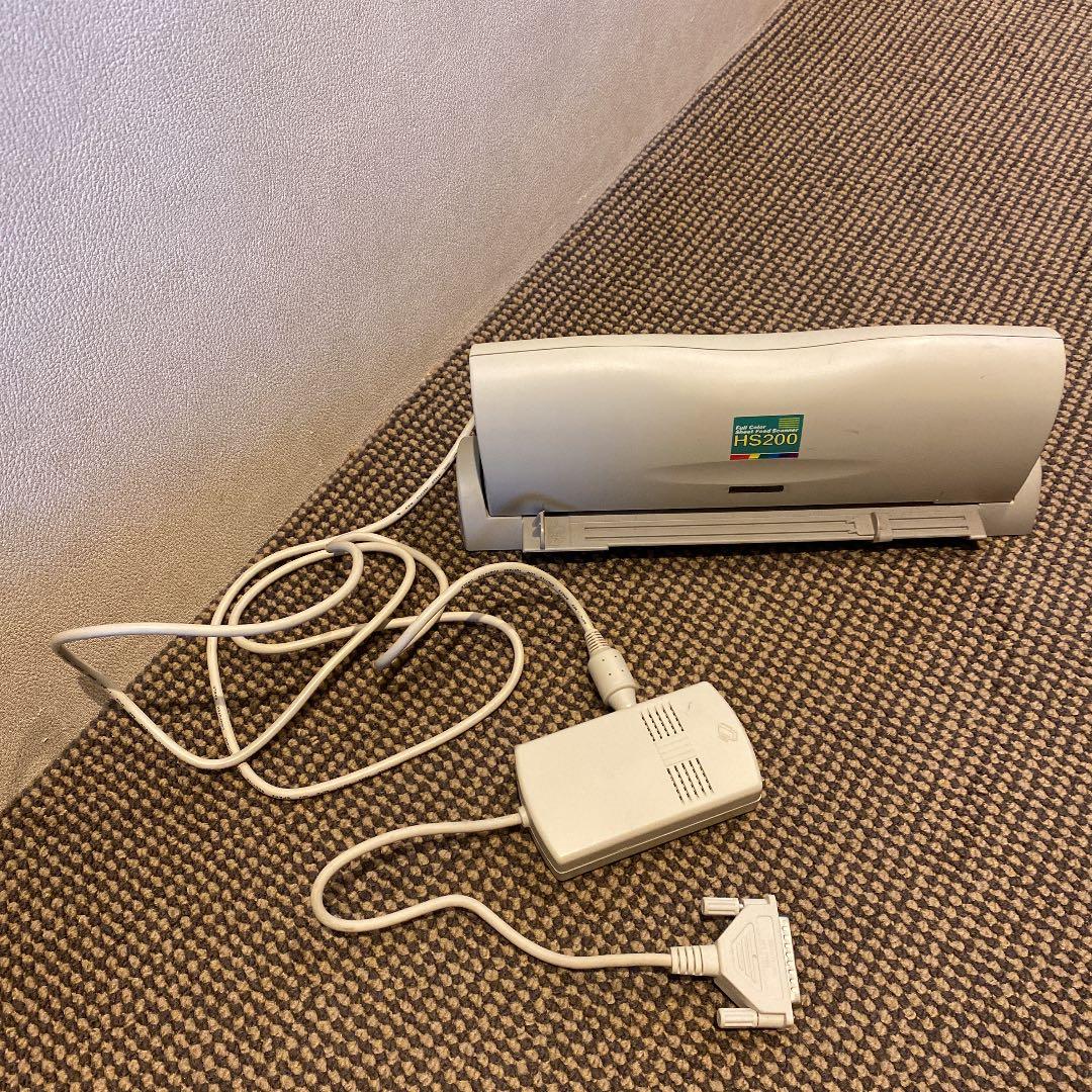 昭和レトロ　フルカラー シート フィード スキャナー　OMRON HS 200