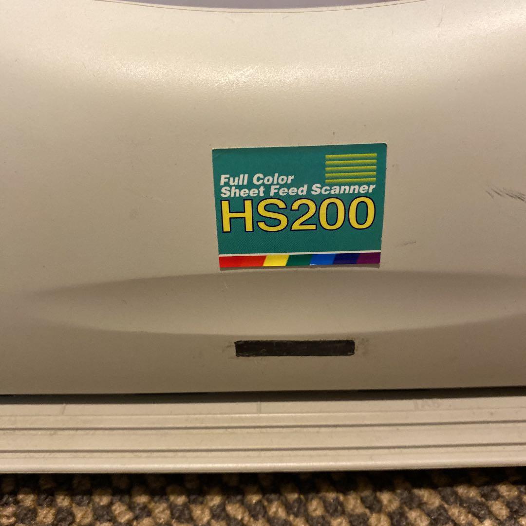 昭和レトロ　フルカラー シート フィード スキャナー　OMRON HS 200