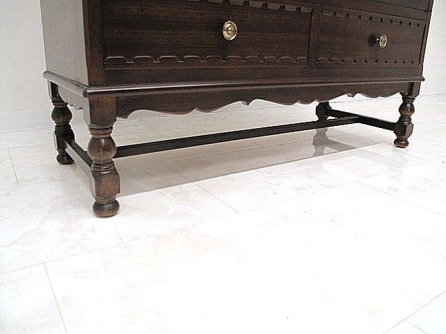 美品メープル不二家「FD-231」キャビネット マホガニー 　書棚 本棚　飾り棚