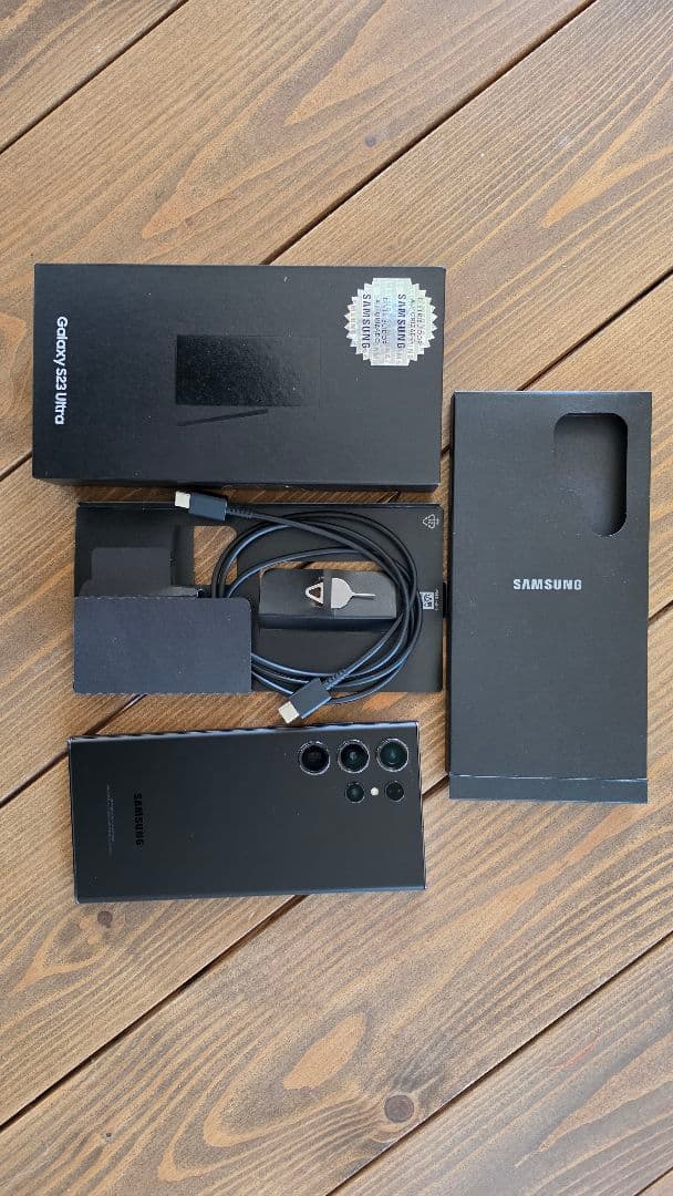 ​【512GB・無音】Galaxy S23 Ultraケース5点付（3万円相当）