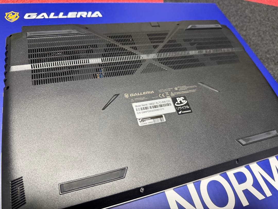 GALLERIA RL7C-R46-C5N Cubase動作検証済みモデル