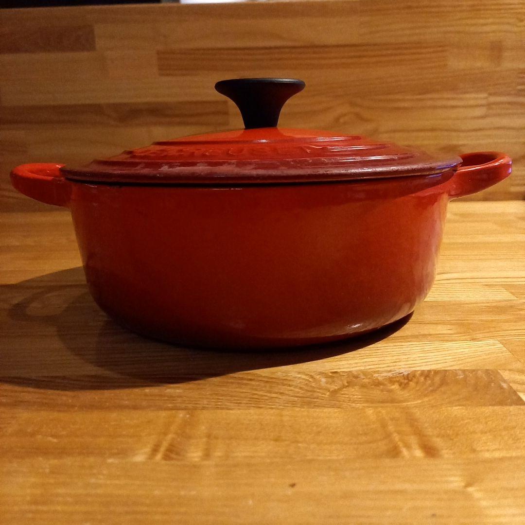 ル・クルーゼ　ココットジャポネーズ 18cm　チェリーレッド